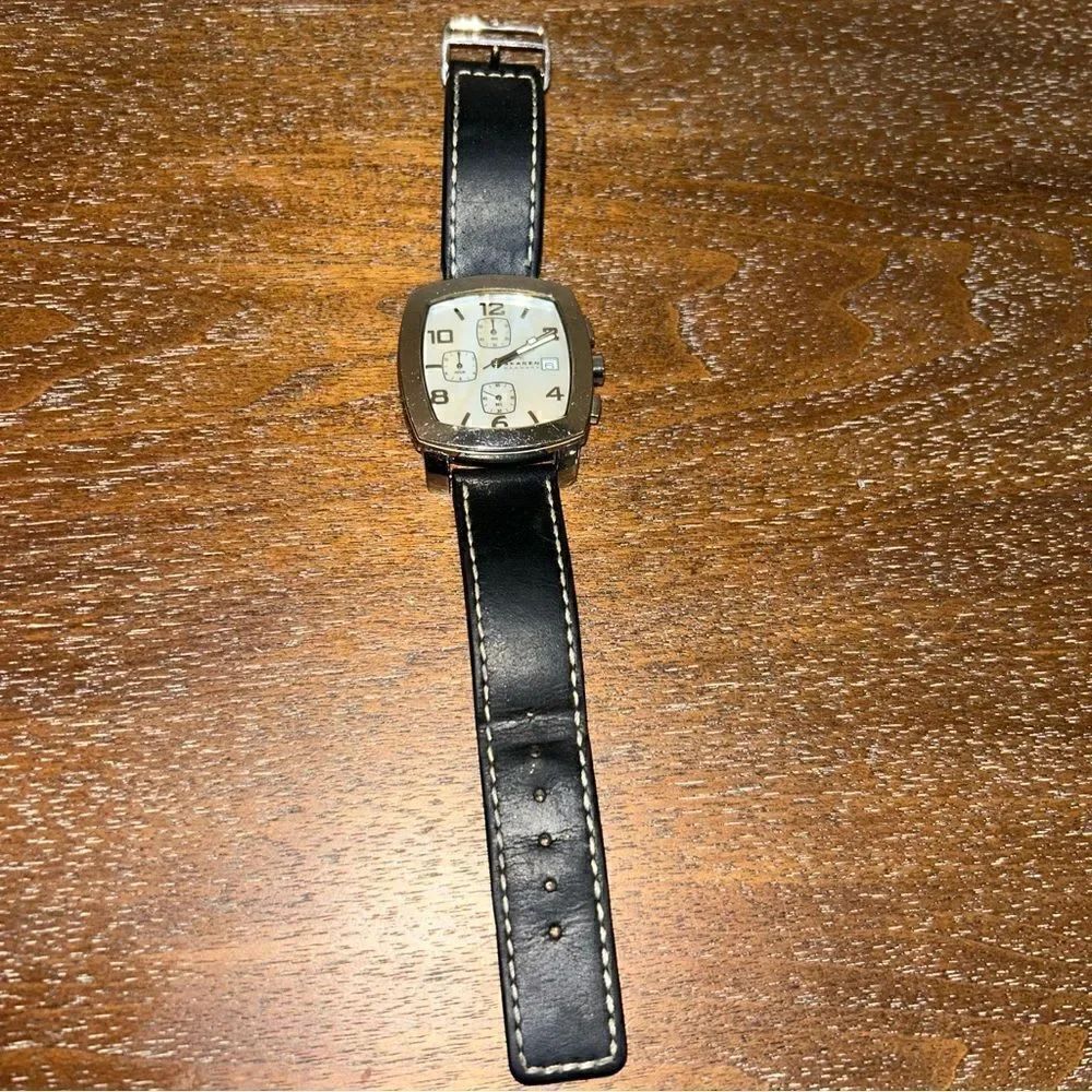 Skagen Analog Leather Band Watch